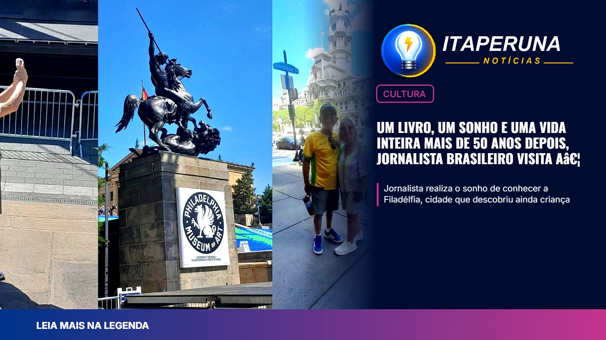 Um livro, um sonho e uma vida inteira Mais de 50 anos depois, jornalista brasileiro visita a Pensilvânia